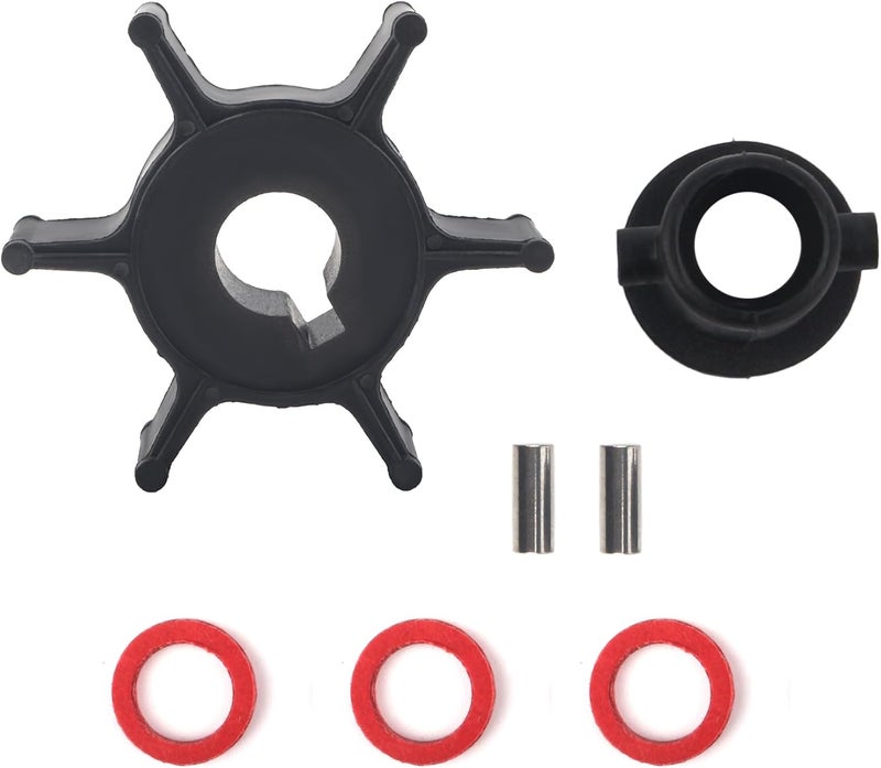 SANWIN 646-44352 Marine Water Pump Impeller Service Kit Compatible with Yamaha 2 Stroke 2HP Boat Outboard Motor Replacement 646-44352-01 Sierra 18-3072 - Image 5